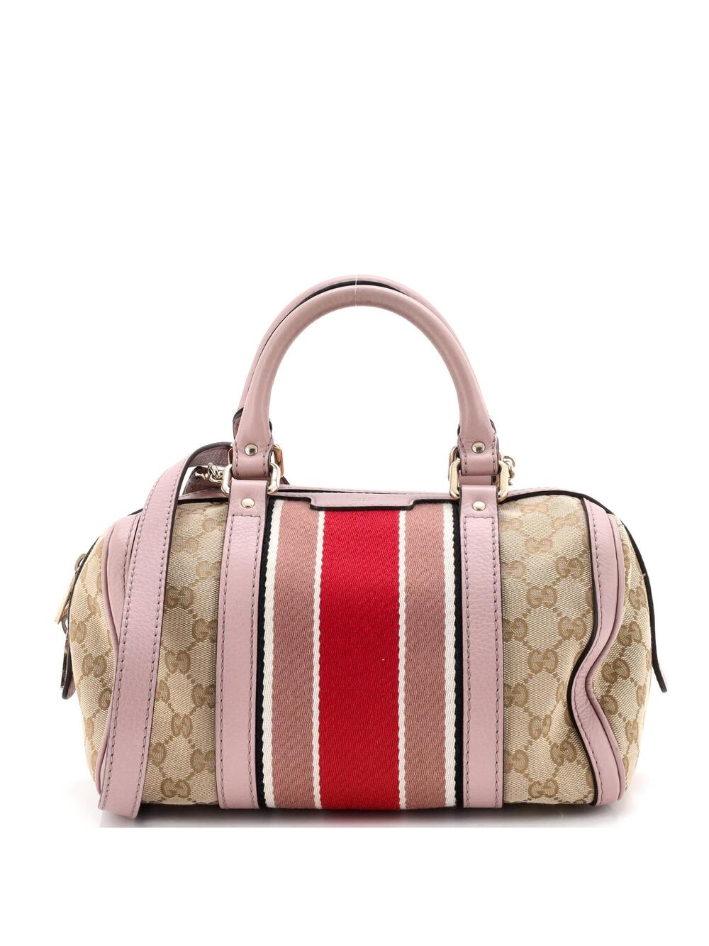 Gucci Vintage Web Boston Bag Gg Canvas #303338G83B